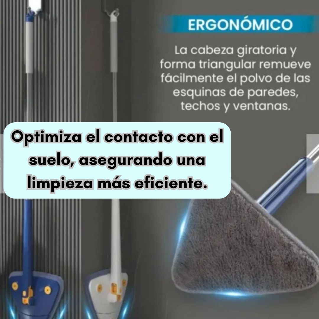 El Trapeador Escurridor Multifuncional con Rotación 360°