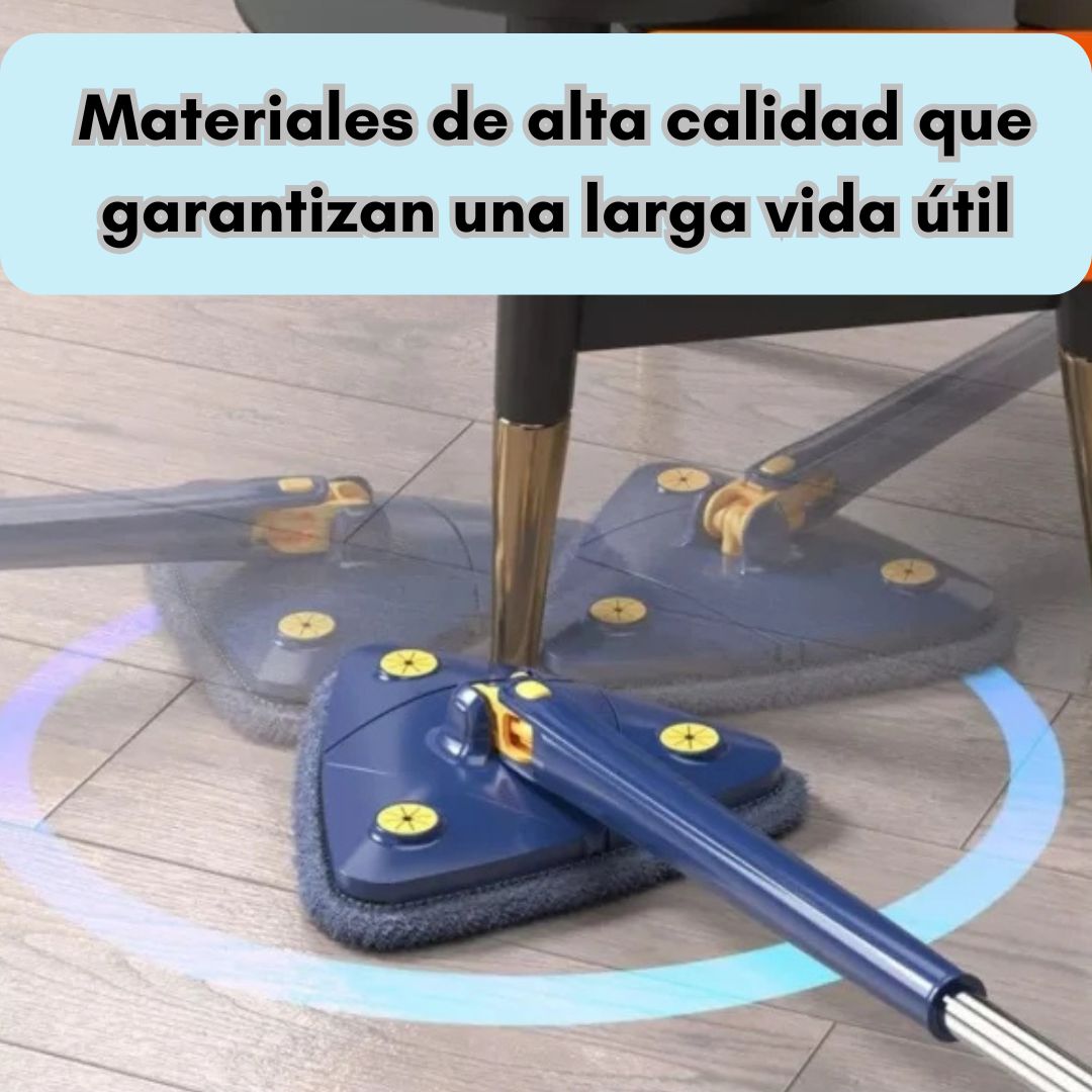 El Trapeador Escurridor Multifuncional con Rotación 360°