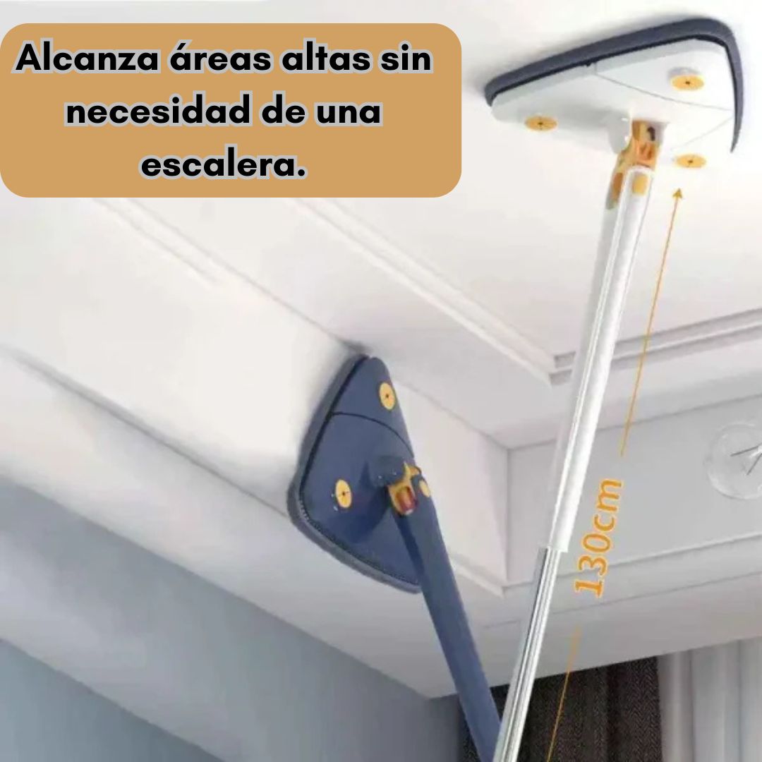El Trapeador Escurridor Multifuncional con Rotación 360°