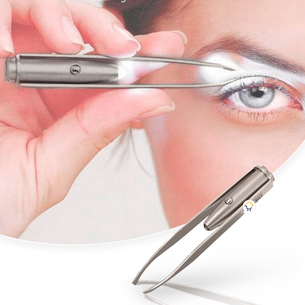 Pinzas LED de Precisión para Cejas – Retoques suaves en Cualquier Momento