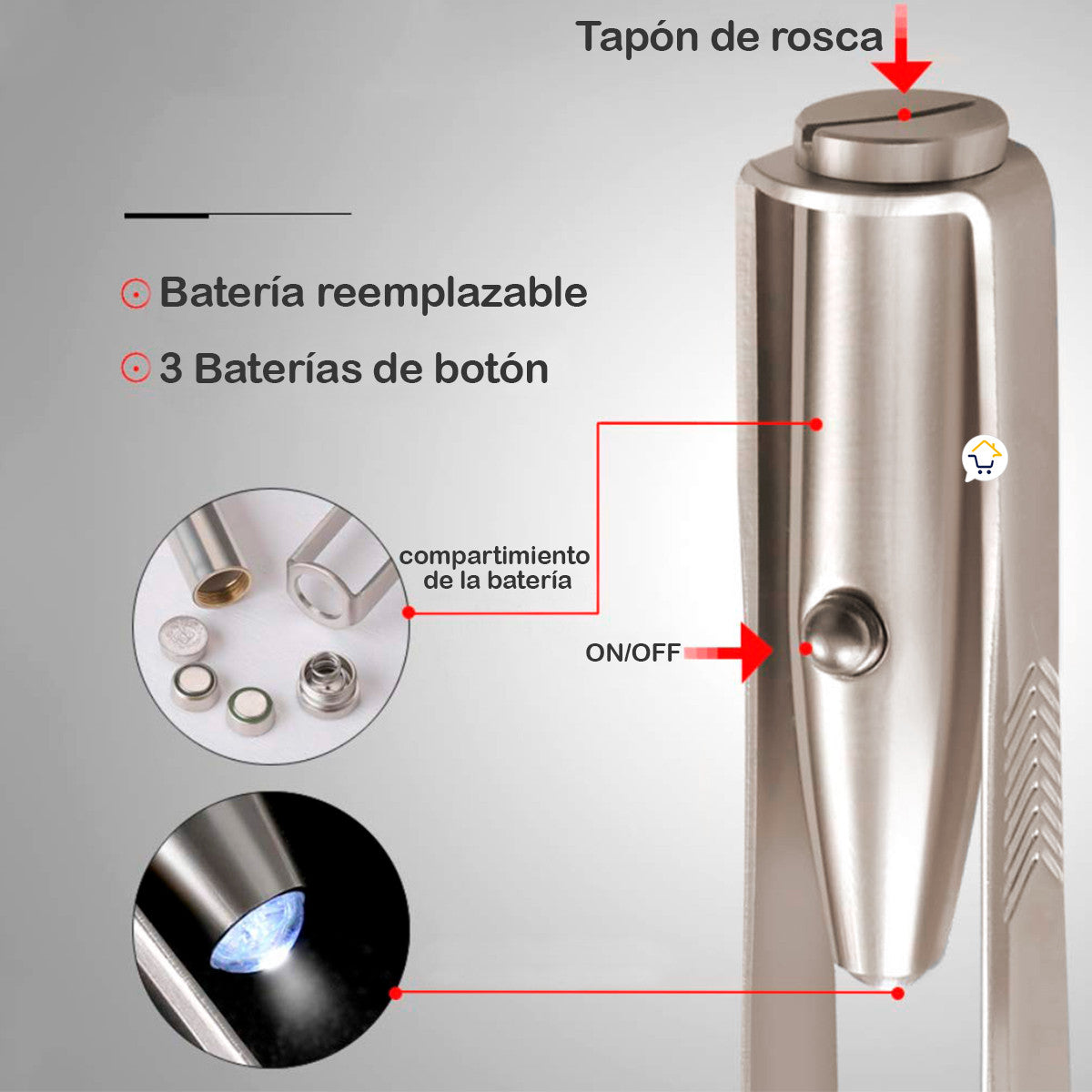 Pinzas LED de Precisión para Cejas – Retoques suaves en Cualquier Momento