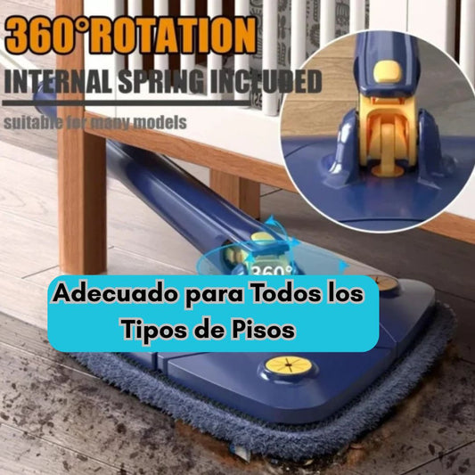 El Trapeador Escurridor Multifuncional con Rotación 360°