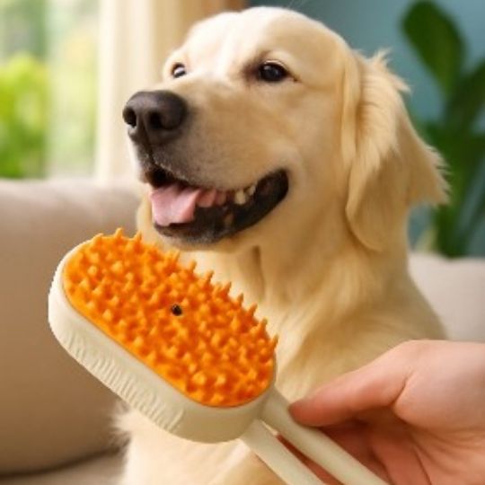 “Cepíllalo con Amor: La Forma Más Suave y Querida de Consentir a tu Mascota”